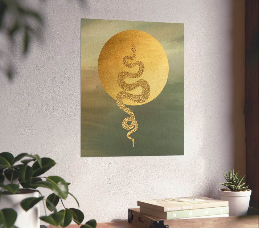 " Celestial Serpent " - Art Poster