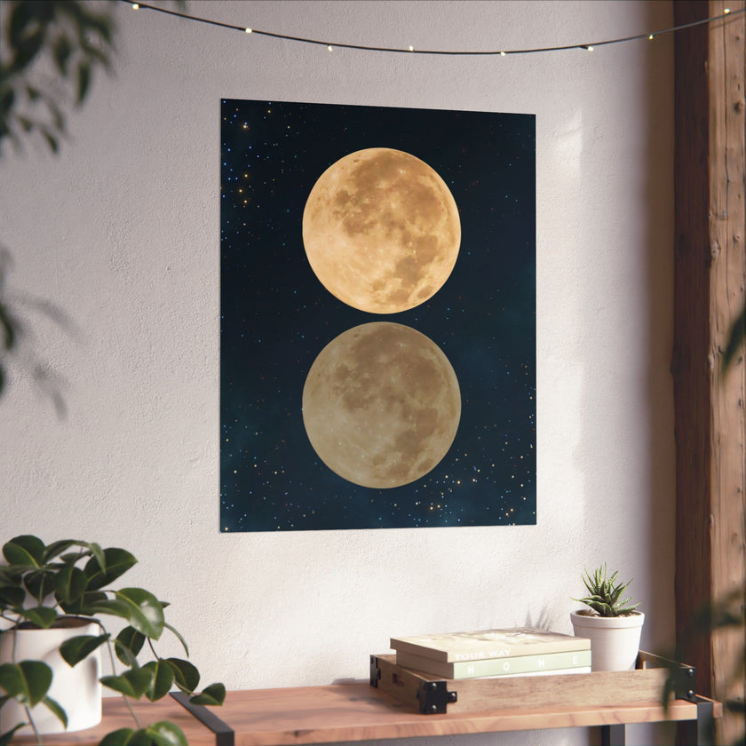 Moon Wall Art - " Universal reflection "