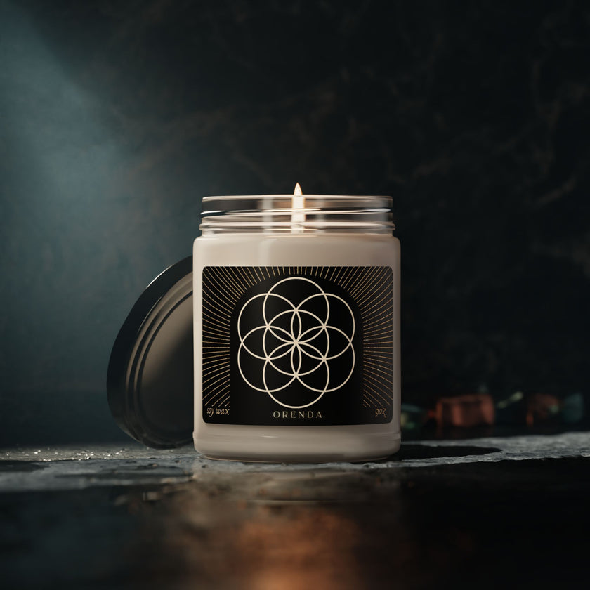 Seed Of Life - Scented Soy Candle