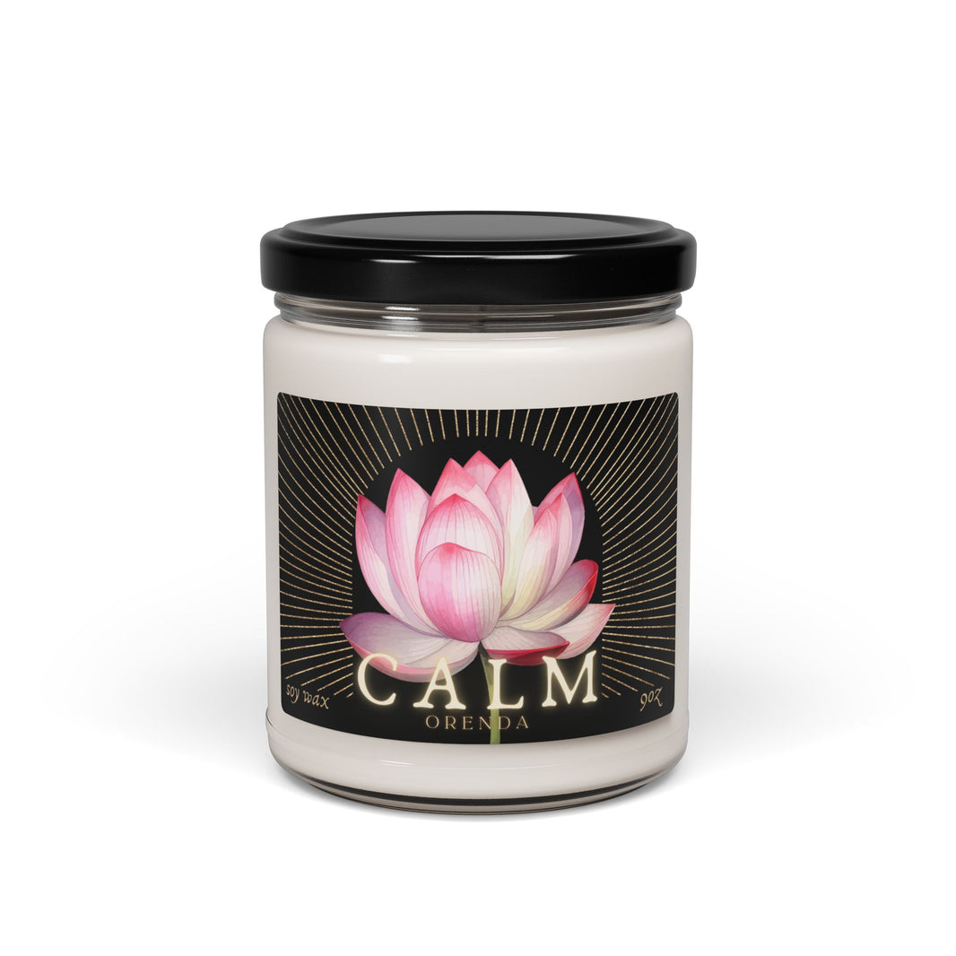 Lotus- Scented Soy Candle