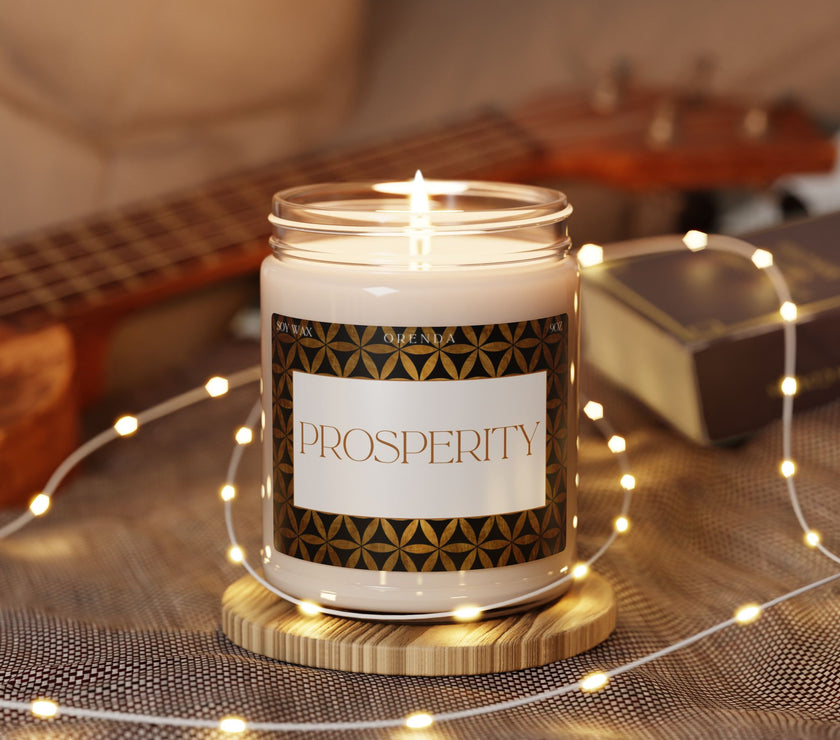 Prosperity Candle - Scented Soy wax