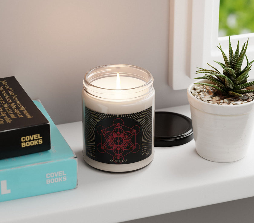 Sacred Geometry - Scented Soy Candle