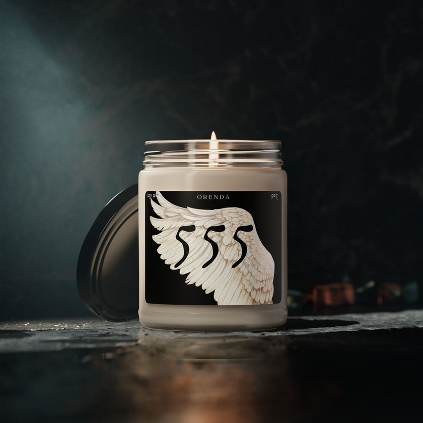 Angel Number 555  -  Candle