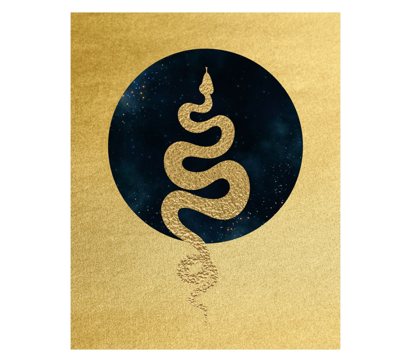 " Celestial Serpent " - Art Poster