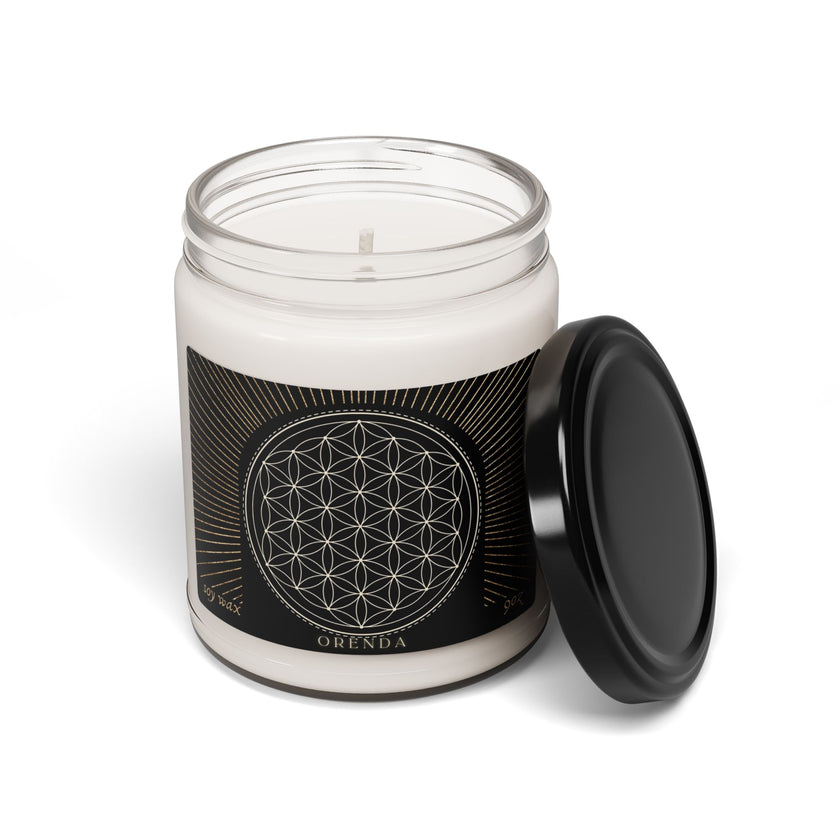 Flower Of Life - Scented Soy Candle