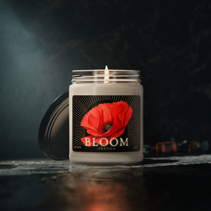 Poppy Bloom - Scented Soy Candle