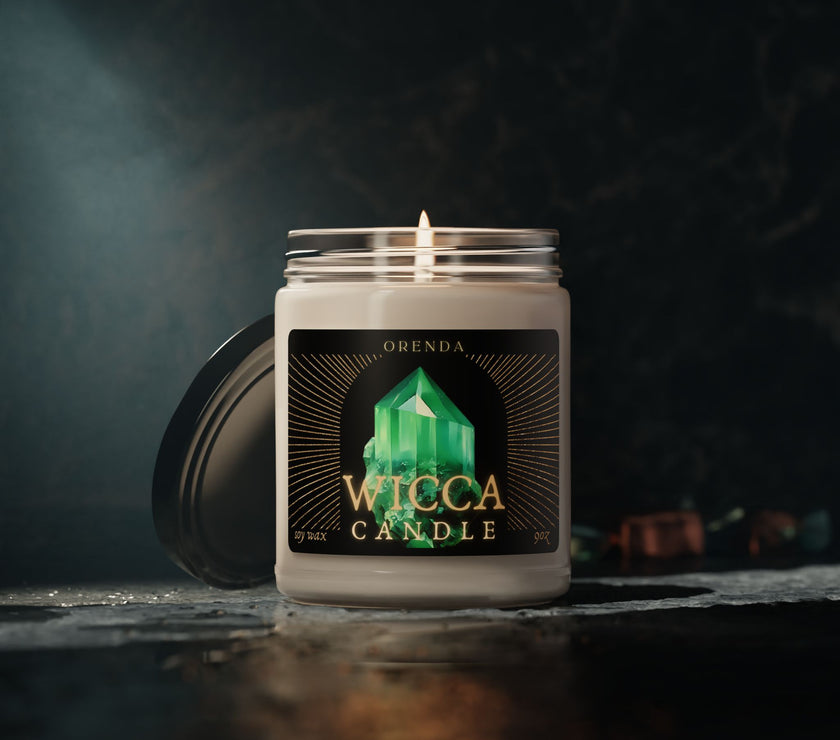 Wicca Crystal - Scented Soy Candle