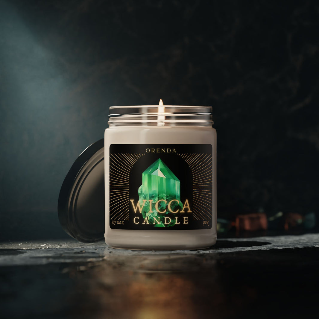 Wicca Crystal - Scented Soy Candle