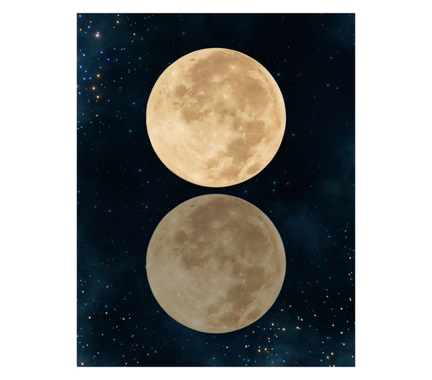 Moon Wall Art - " Universal reflection "