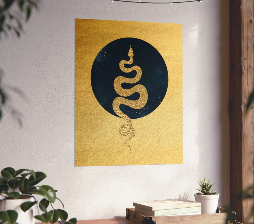 " Celestial Serpent " - Art Poster