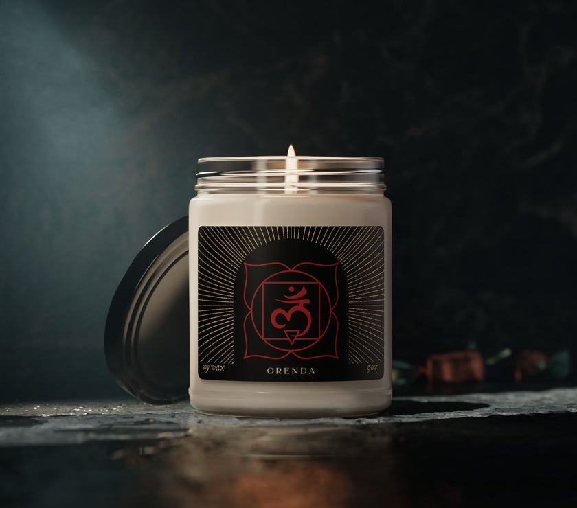 Chakra Scented Soy Candle