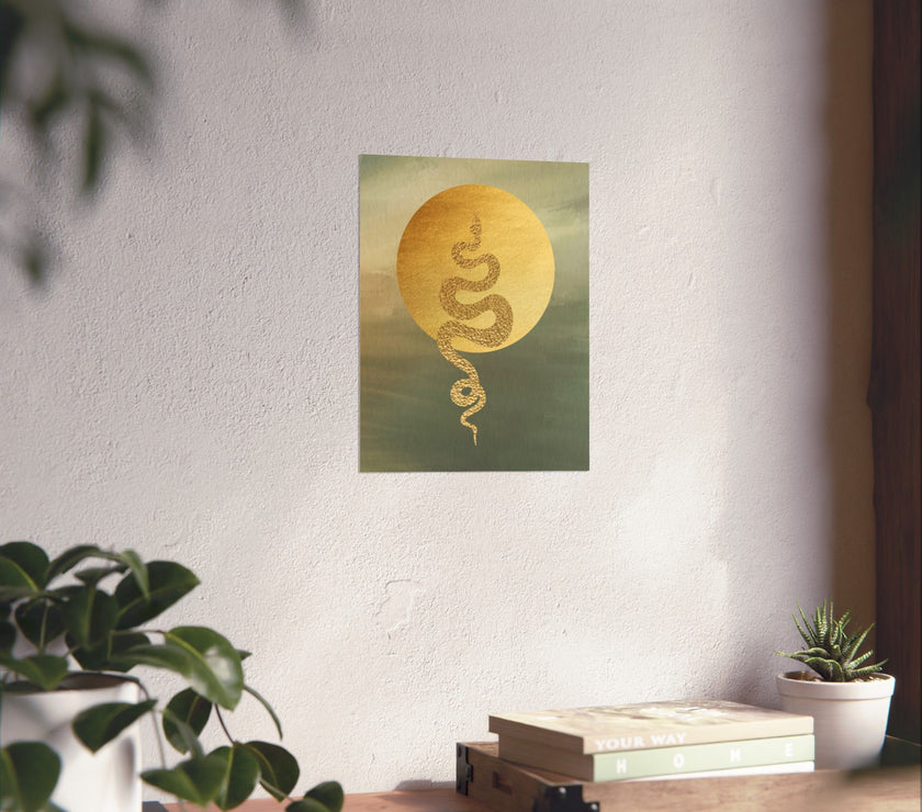 " Celestial Serpent " - Art Poster