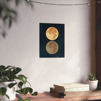 Moon Wall Art - " Universal reflection "