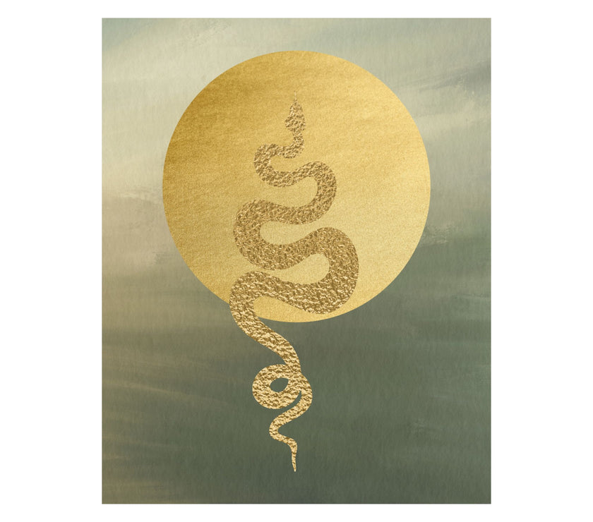 " Celestial Serpent " - Art Poster