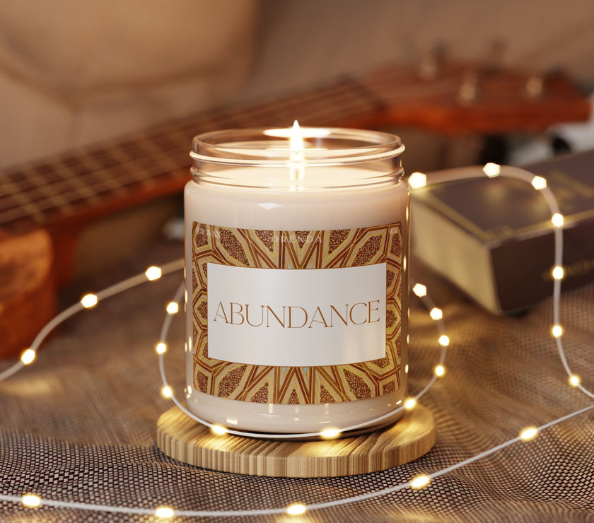 Abundance Candle - Scented Soy Wax