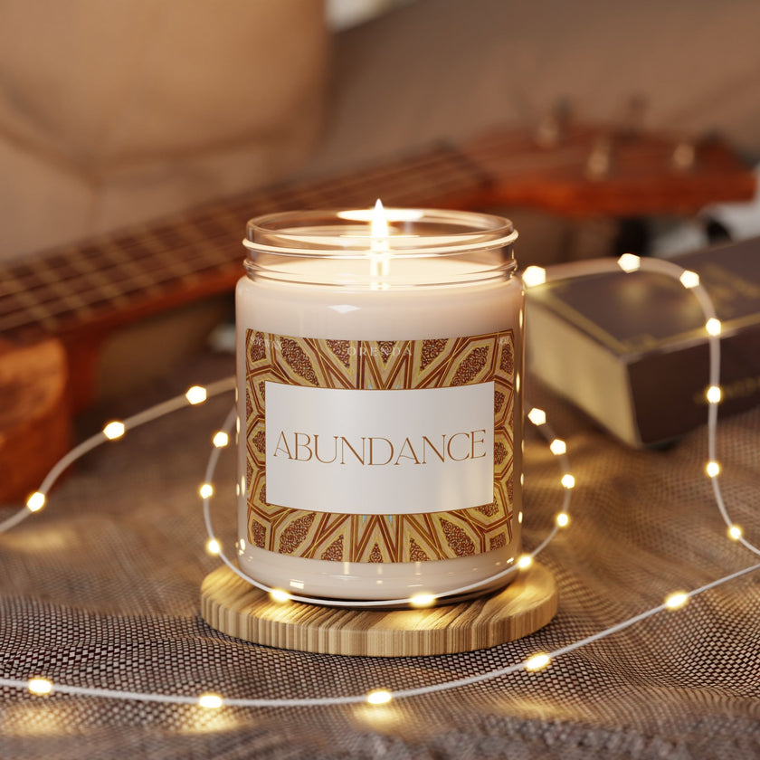 Abundance Candle - Scented Soy Wax