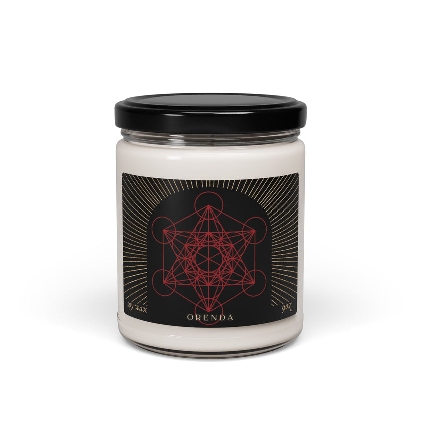 Sacred Geometry - Scented Soy Candle