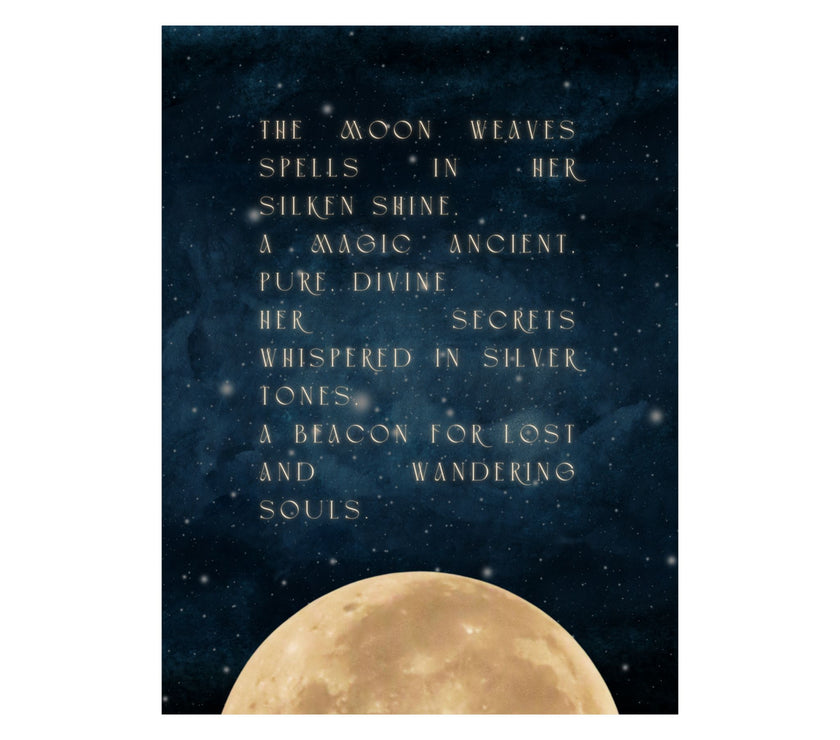 " A Beacon For Wandering Souls" - Poem - Art Poster