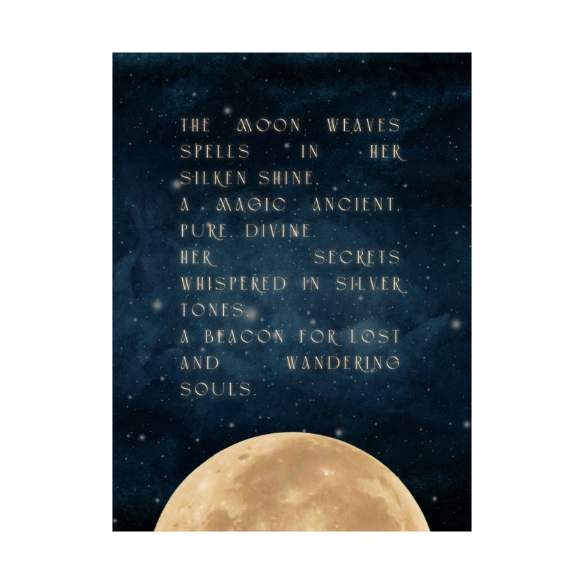 " A Beacon For Wandering Souls" - Poem - Art Poster