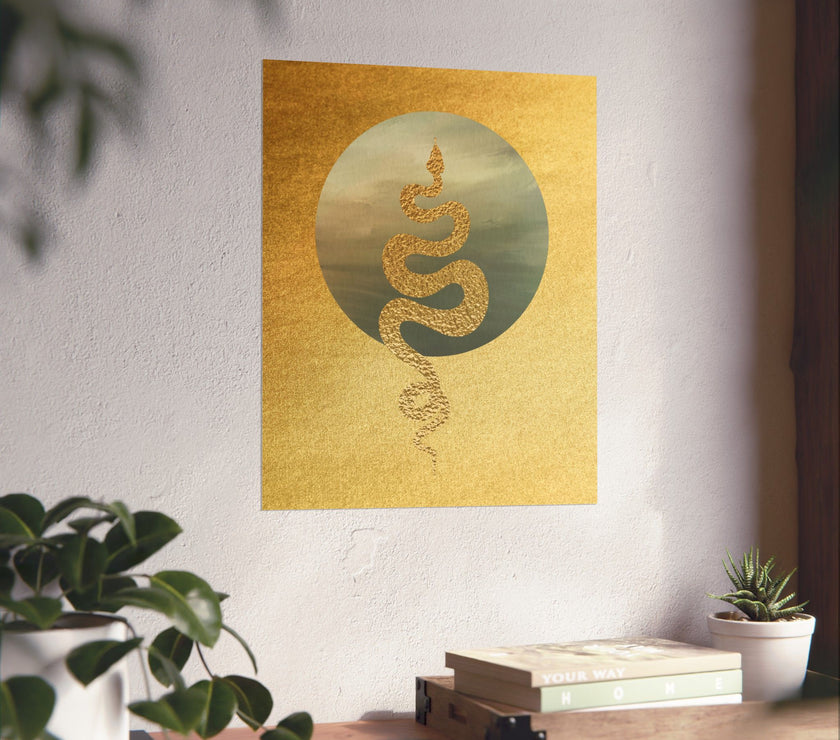 " Celestial Serpent " - Art Poster