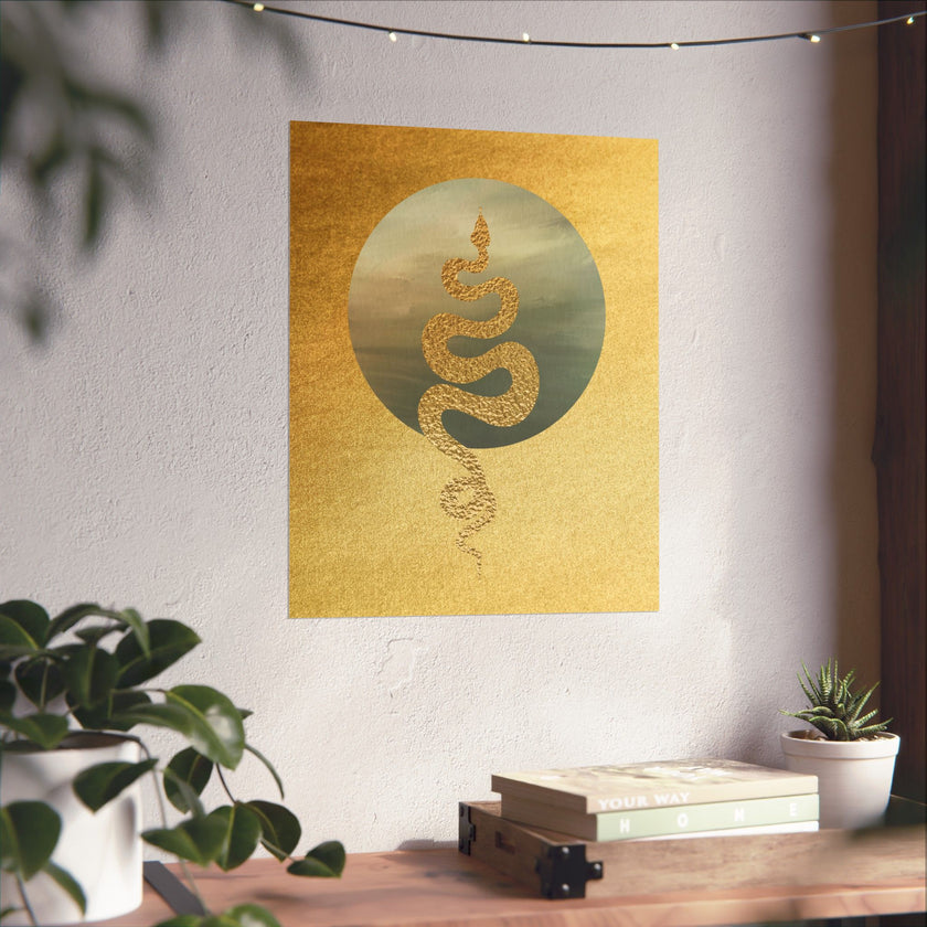 " Celestial Serpent " - Art Poster