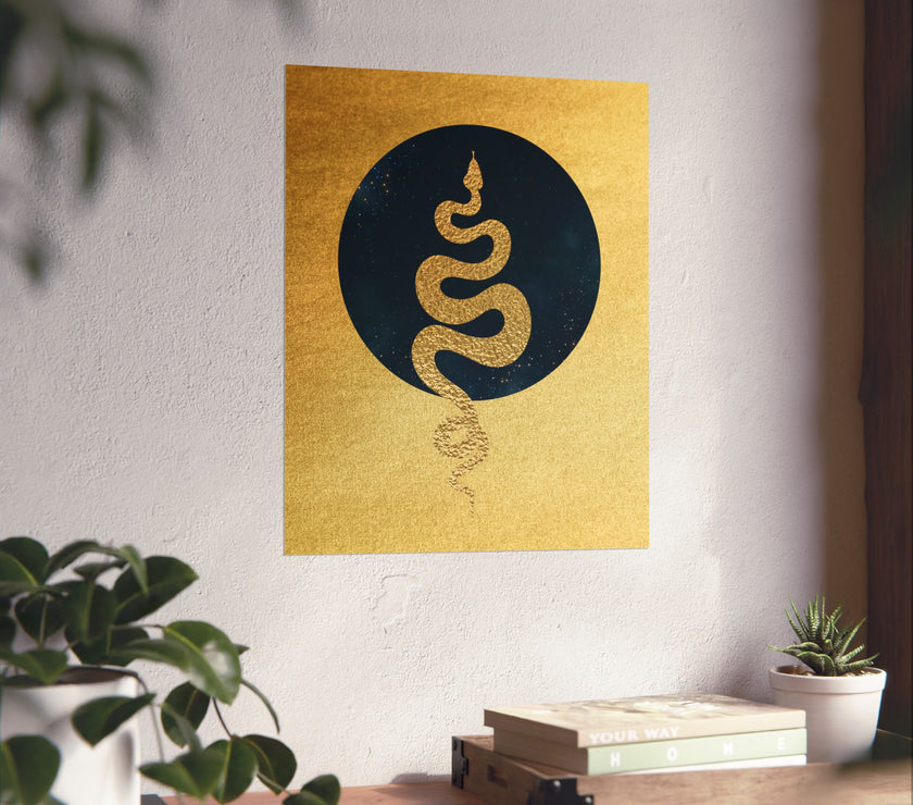 " Celestial Serpent " - Art Poster