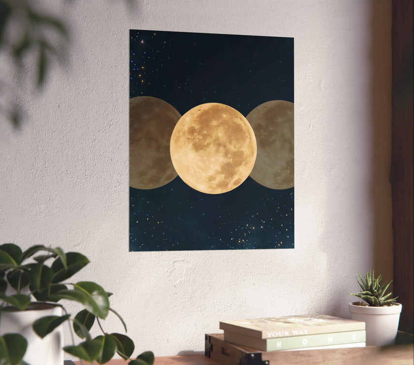 " Lunar Trinity " - Art Poster