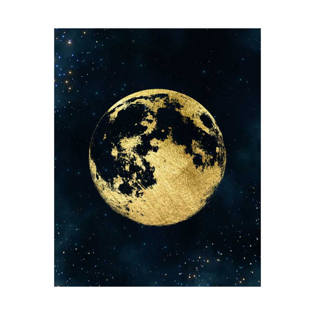 " Golden Moon " - Art Poster