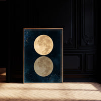 Moon Wall Art - " Universal reflection "