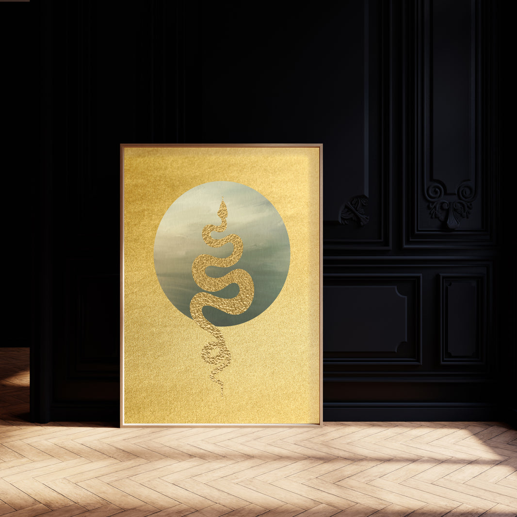 " Celestial Serpent " - Art Poster