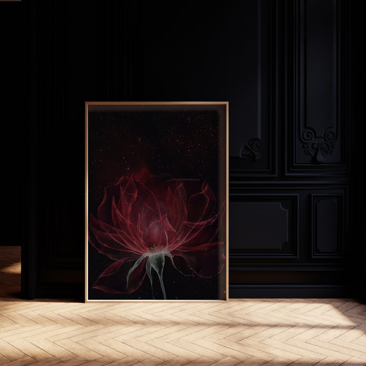 "Ethereal Rose " - Art Poster