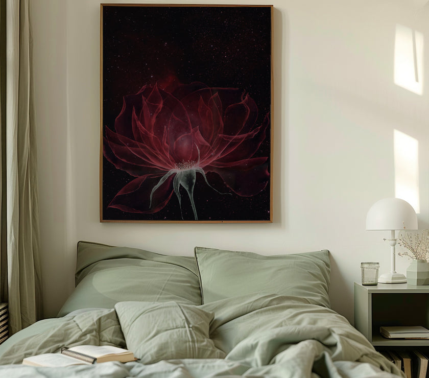 "Ethereal Rose " - Art Poster