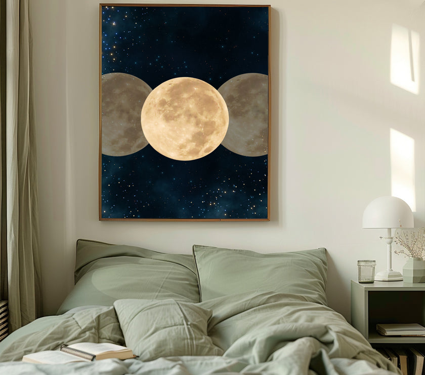 " Lunar Trinity " - Art Poster