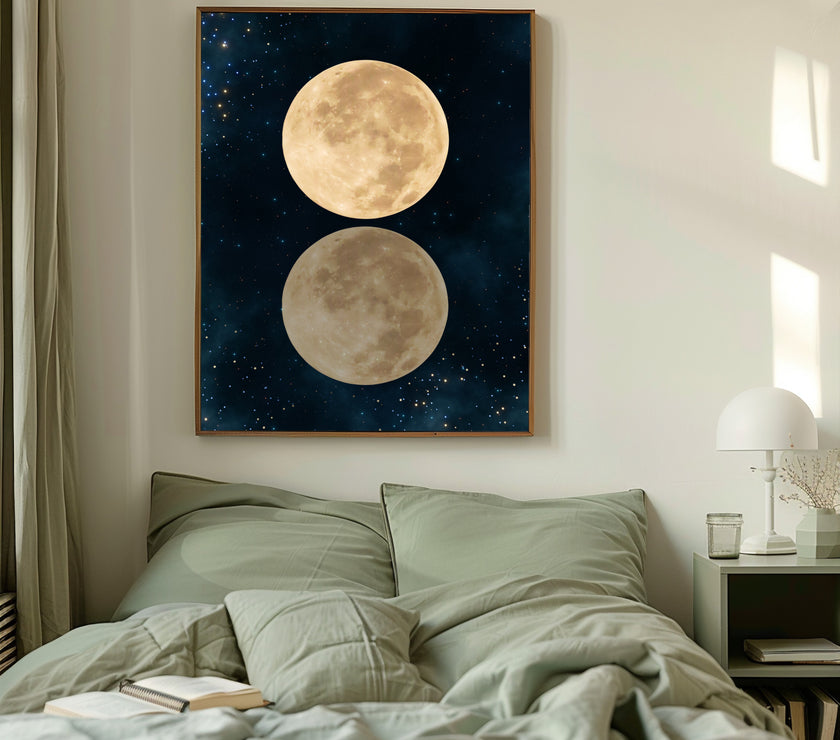 Moon Wall Art - " Universal reflection "