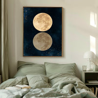 Moon Wall Art - " Universal reflection "