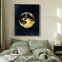 " Golden Moon " - Art Poster