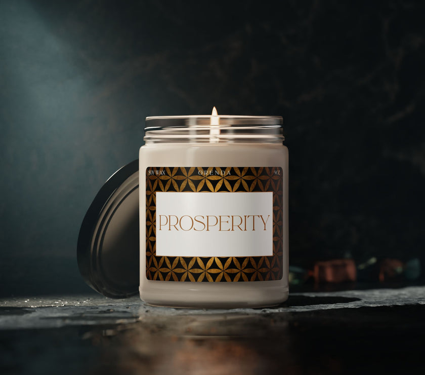 Prosperity Candle - Scented Soy wax