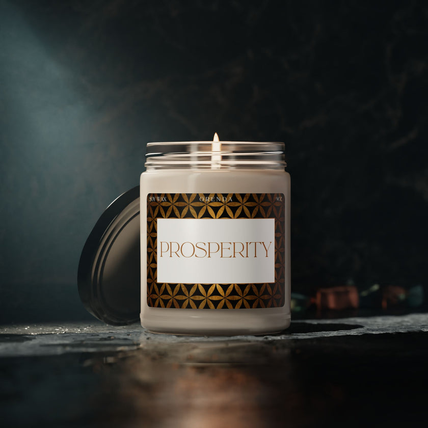 Prosperity Candle - Scented Soy wax