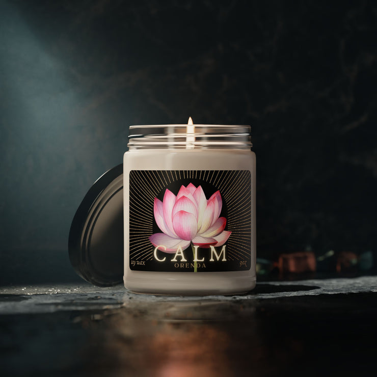 Lotus- Scented Soy Candle