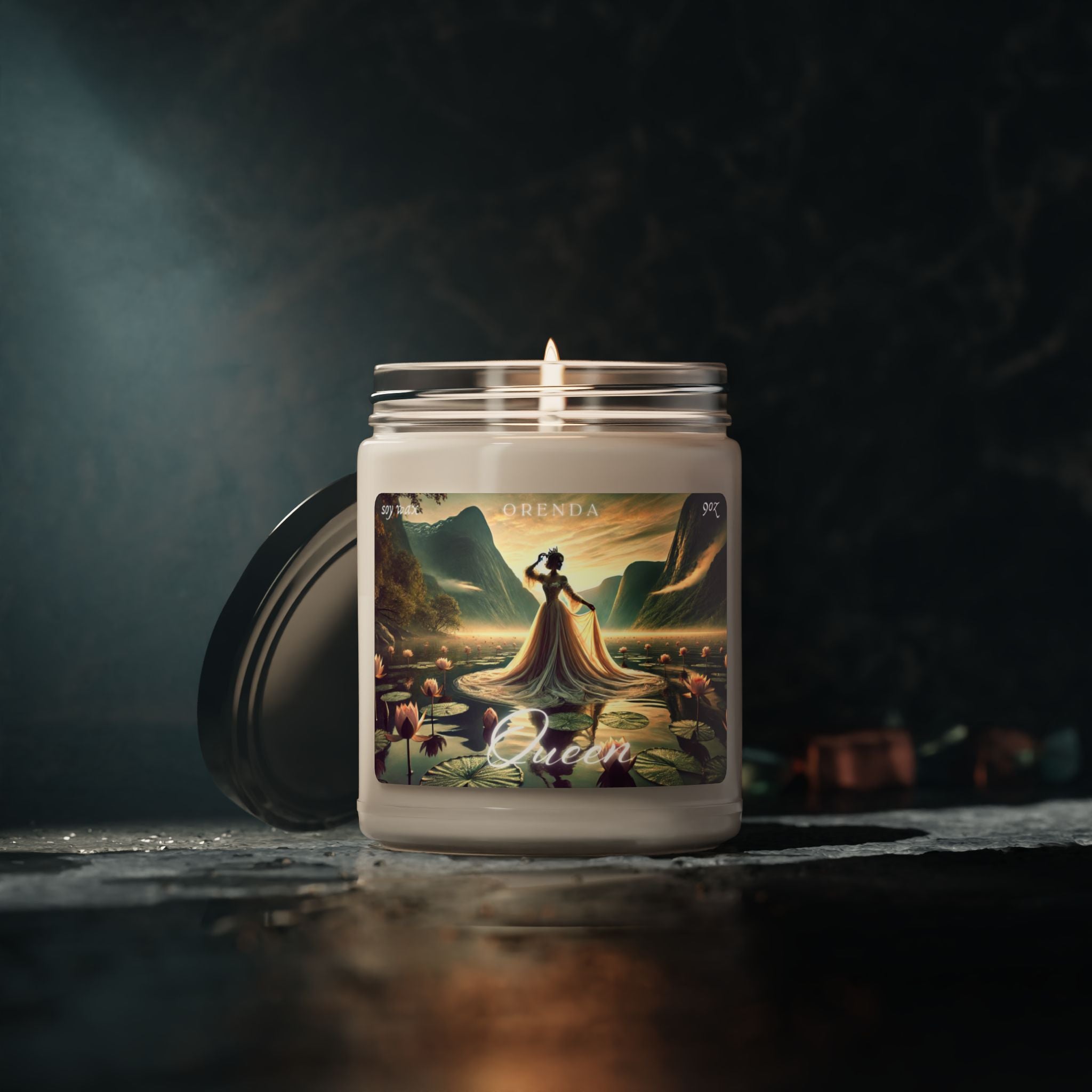 Dreamscape Lotus Queen Candle