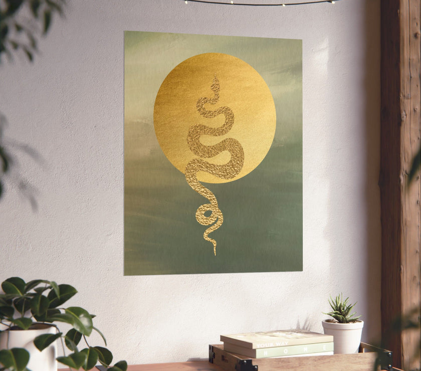 " Celestial Serpent " - Art Poster