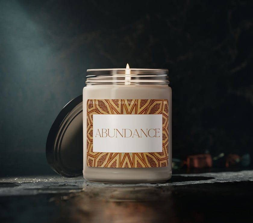 Abundance Candle - Scented Soy Wax