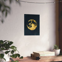 " Golden Moon " - Art Poster