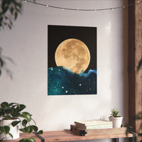 " Midnight Moon " - Art Poster