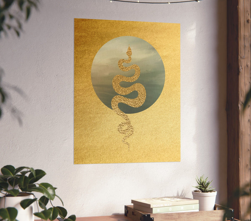 " Celestial Serpent " - Art Poster